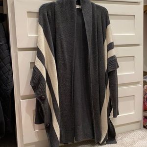 Warm Poncho Cardigan